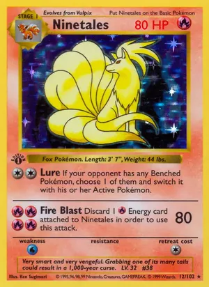 Ninetales - Ken Sugimori
