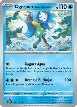 Ogerpon Máscara Fuente