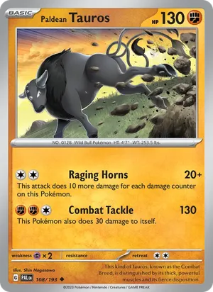 Paldean Tauros image