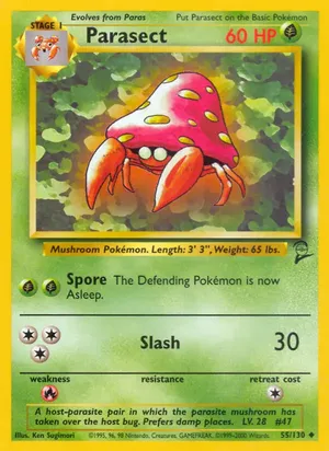 Parasect - Ken Sugimori