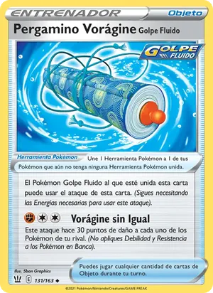 Pergamino Vorágine Golpe Fluido - 5ban Graphics