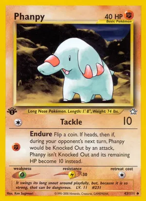 Phanpy - Ken Sugimori