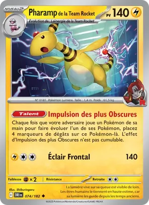 Pharamp de la Team Rocket
