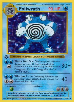 Poliwrath - Ken Sugimori