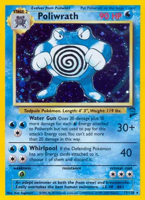 Poliwrath - Ken Sugimori