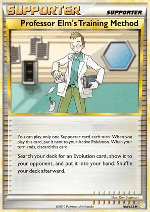 Professor Elm’s Training Method