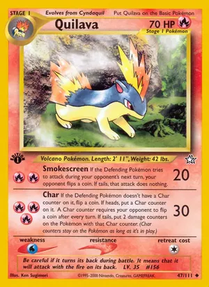 Quilava - Ken Sugimori