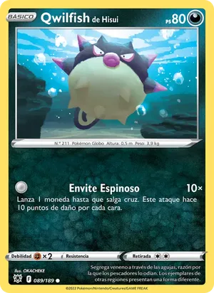 Qwilfish de Hisui