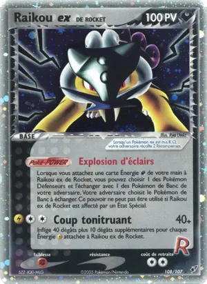 Raikou ex de Rocket