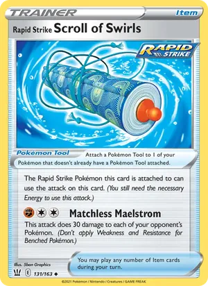 Rapid Strike Scroll of Swirls - 5ban Graphics