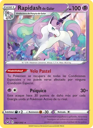 Rapidash de Galar