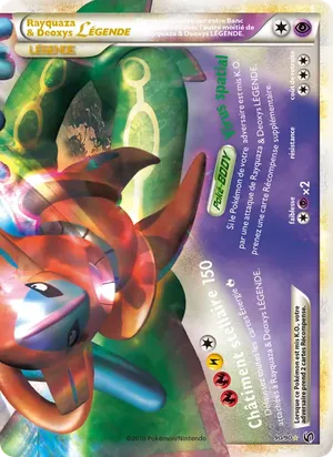 Rayquaza & Deoxys LÉGENDE image