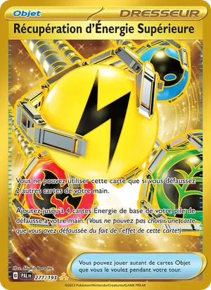 Récupération d'Énergie Supérieure