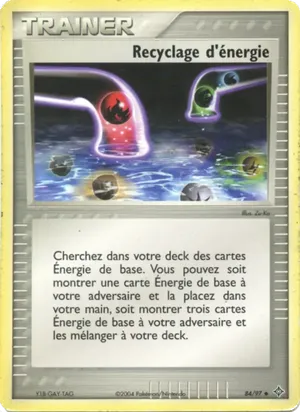 Recyclage d'énergie
