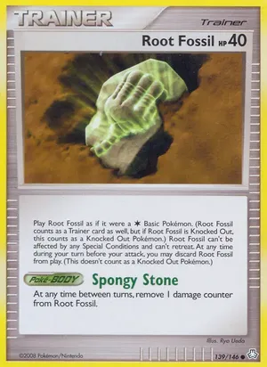 Fossile racine