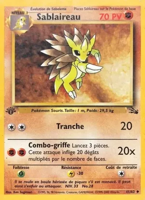 Sablaireau - Ken Sugimori