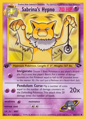 Sabrina's Hypno - Ken Sugimori