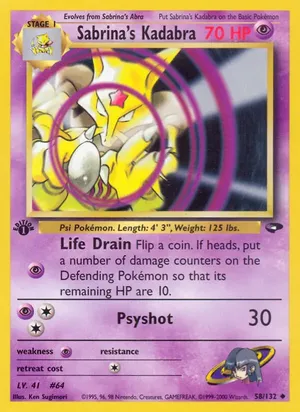 Sabrina's Kadabra - Ken Sugimori