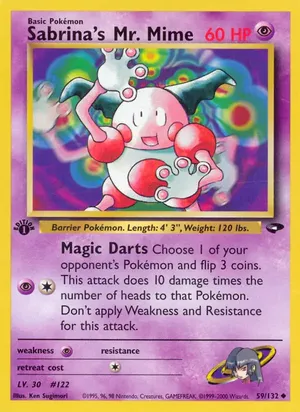 Sabrina's Mr. Mime - Ken Sugimori