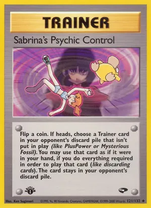 Sabrina's Psychic Control - Ken Sugimori