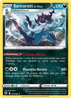 Samurott de Hisui