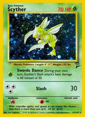 Scyther - Ken Sugimori