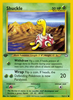 Shuckle - Ken Sugimori