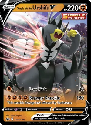 Single Strike Urshifu V - 5ban Graphics