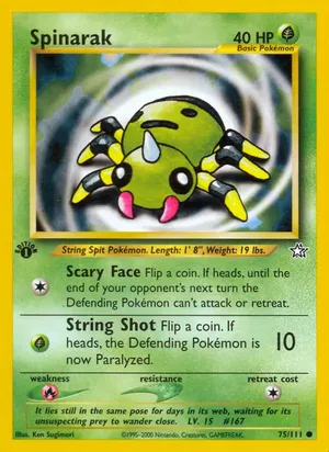 Spinarak - Ken Sugimori