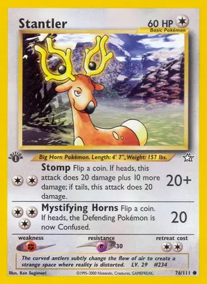 Stantler - Ken Sugimori