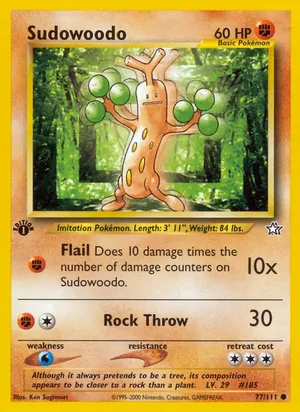 Sudowoodo - Ken Sugimori