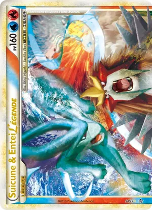 Suicune & Entei LÉGENDE (haut) image