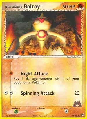 Team Magma's Baltoy image