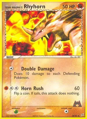 Team Magma's Rhyhorn image