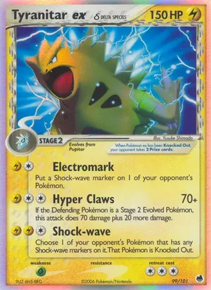 Tyranitar ex δ - Yusuke Shimada