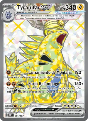 Tyranitar ex - 5ban Graphics