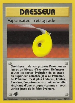Vaporisateur rétrograde - Keiji Kinebuchi