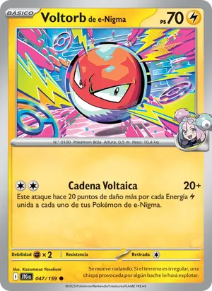 Voltorb de e-Nigma