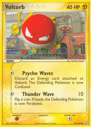 Voltorb - Sachiko Adachi