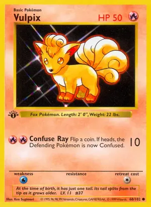 Vulpix - Ken Sugimori