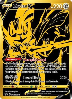 Zacian V - 5ban Graphics