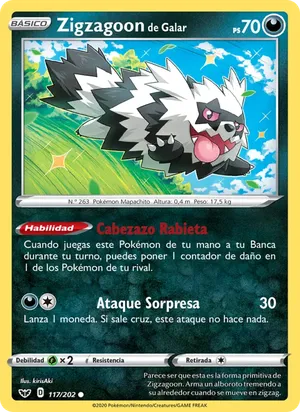 Zigzagoon de Galar