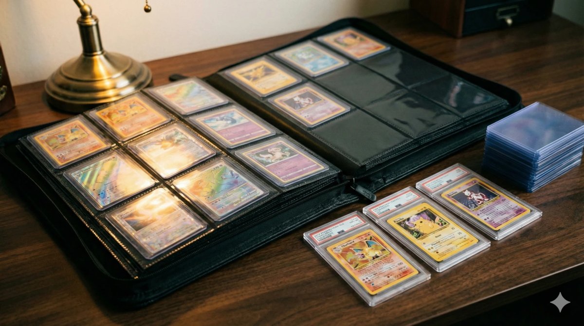 what is the best binder for pokemon cards Amazon.com: TopDeck 500 Card Ringless Zip Binder Pro - 9-Pocket Pages Side  Load Sleeve TCG Storage Portfolio, Compatible with Pokemon, Yu-Gi-Oh, One  Piece, MTG, Comic Trading Collectible Cards