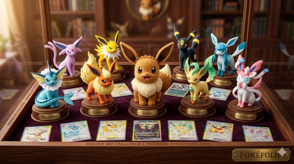 Ilustración para el artículo Eevee y sus Evoluciones: La Guía Definitiva para PokéFolio