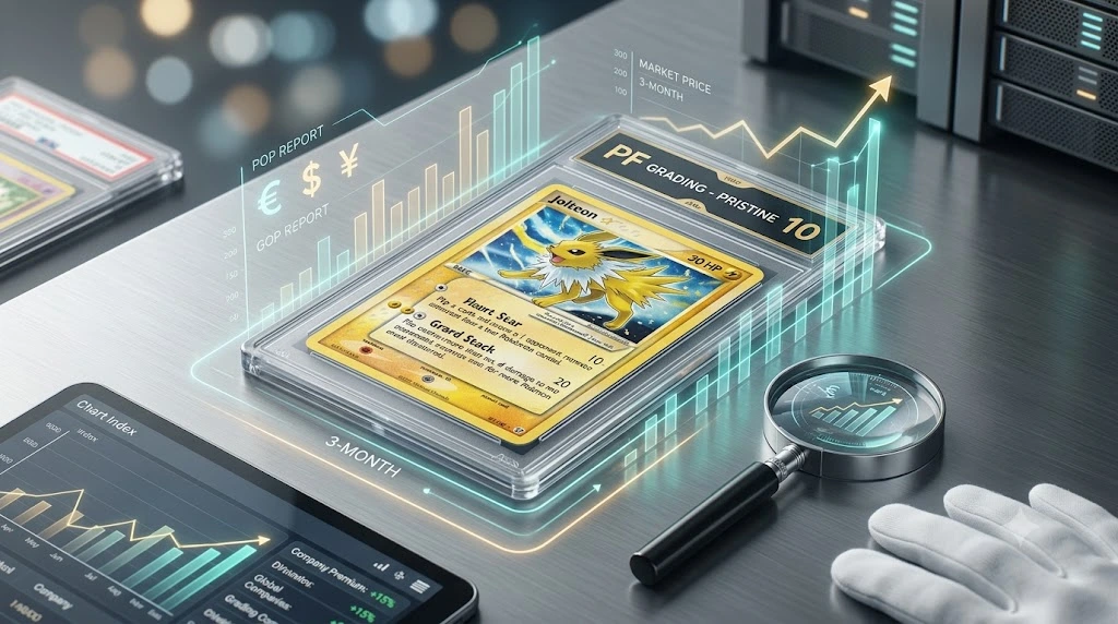 Illustration for the article How to Track Graded Pokémon Card Prices: A Collector's Guide
