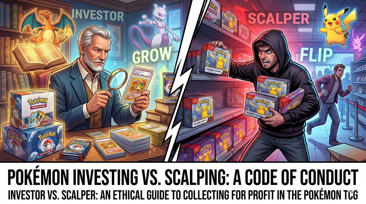 Thumbnail for article: Impact of scalpers on Pokémon TCG & Why Investing Saves It