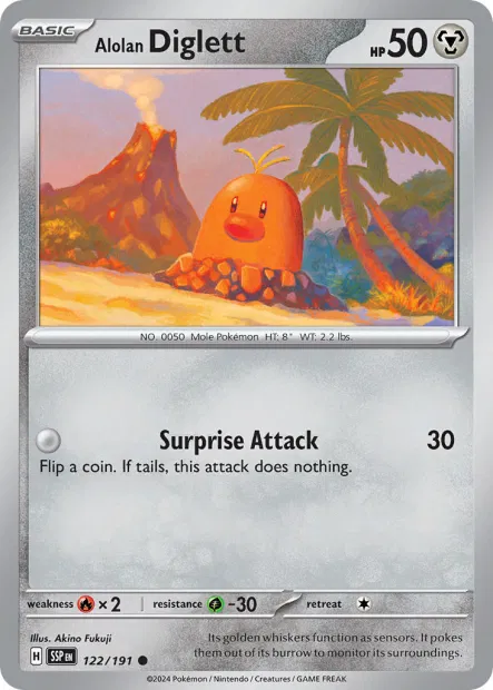 Alolan Diglett - Akino Fukuji