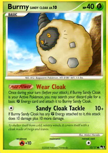 Burmy Sandy Cloak