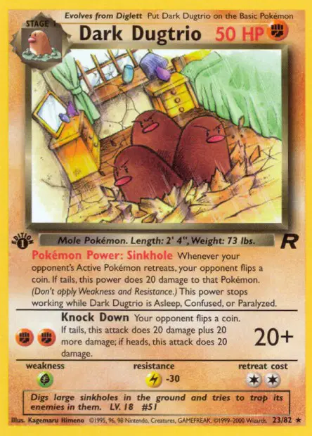 Dark Dugtrio