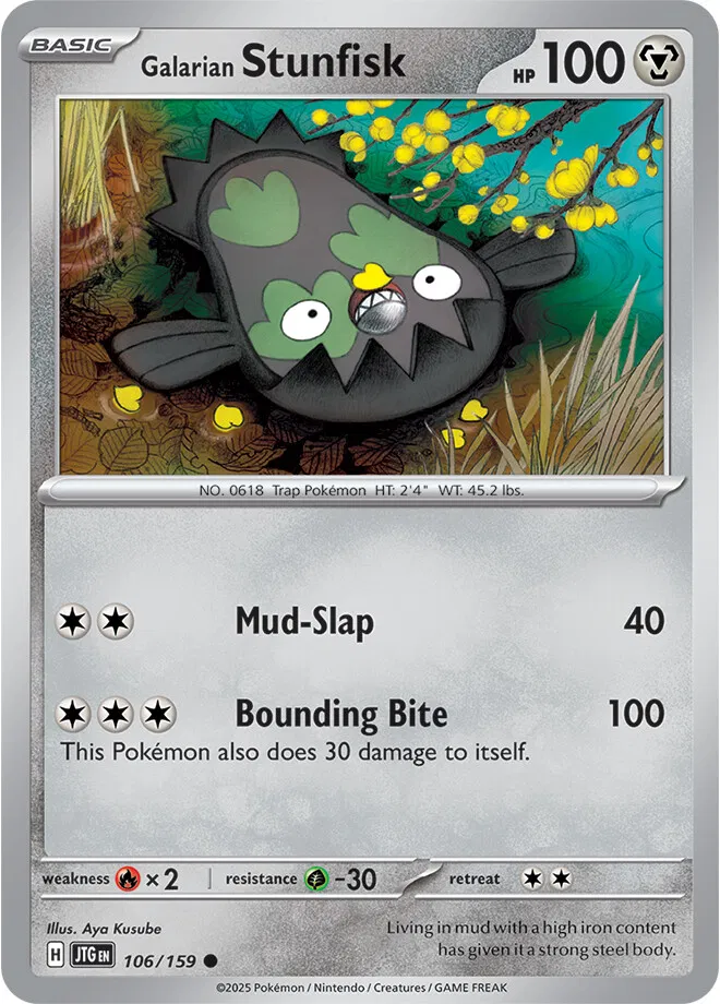 Galarian Stunfisk - Aya Kusube